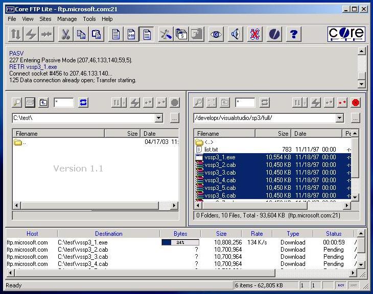 mac os ftp server