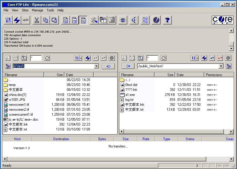 core ftp pro scheduler