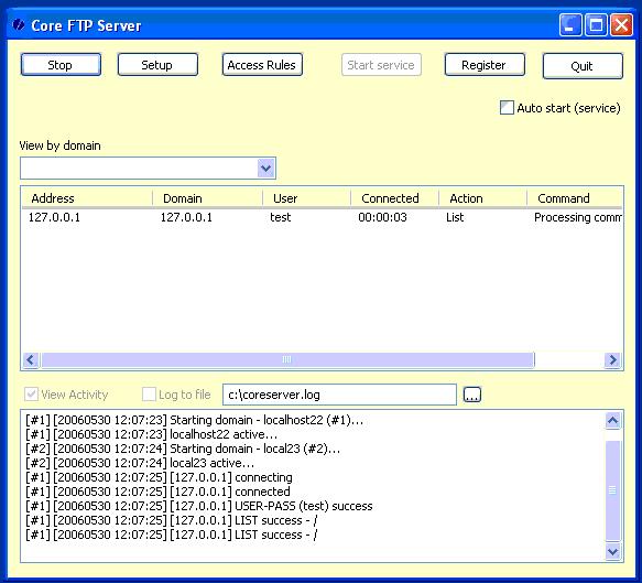 Secure FTP Server SSL/TLS/FTPS, SSH/SFTP, HTTP/HTTPS support, access rules